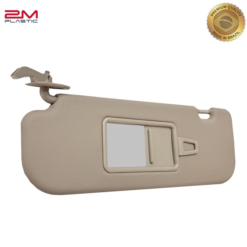 Sun Visor Fits for 2011-2015 Hyundai Elantra Beige Without Light