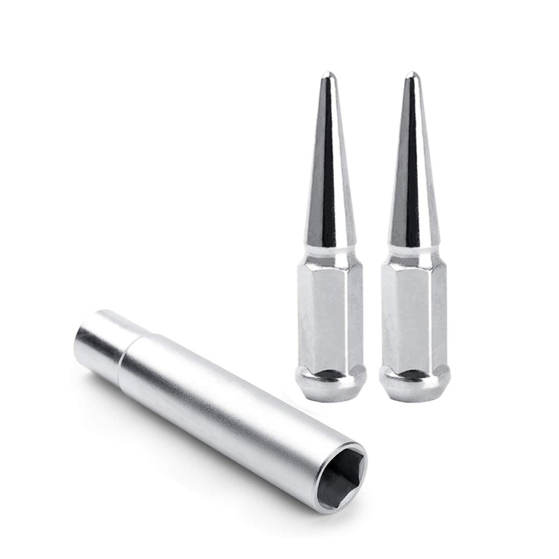 Spike Lug Nuts Socket Key, 4.5" Tall 3/4" Hex Spike