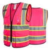 ProtectX 9 Pockets Safety Vest for Men Women High Visibility