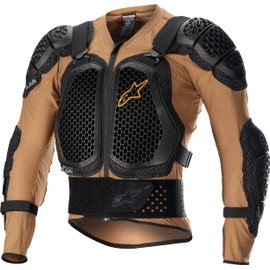 Alpinestars 6506823-814-M: Bionic Action V2 Protection Jacket Sand/Black Md
