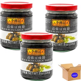 lkk Black Bean Garlic Sauce 8oz/226g, pack of 3
