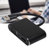 USB3.0 to High Definition Multimedia Interface VGA Adapter 2in1 HD