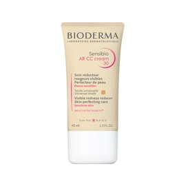 Bioderma - Sensibio - AR CC Cream - Anti Redness Face Cream - Skin Soothing and Moisturizing - Redness Reducing Moisturizer for Sensitive Skin