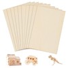 TSKDKIT A4 Plywood Sheets Basswood Sheet 2mm Craft Wood Blank