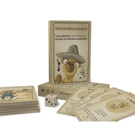 e-Row Drinking Game Desert Caravan - Ultimate Party Card Game, Funny Singel & Group Tasks - The Original Drinking Game - 55 Cards - Top Novelty 2025