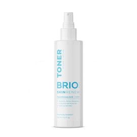 BRIOTECH BRIOTECH Skin Renew Toner, Hypochlorous Acid Spray Topical Skin Spray for Face and Skin, Minimize Appearance of Blemishes, Soothing Mist for Redness & Bumps, Skin Care Stocking Stuffer, 4 fl oz
