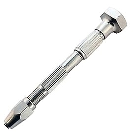 Pin Vise Swivel Head 2 Chuck 4 Sizes Hand Drill Tool Capacity Range 0-1/8"