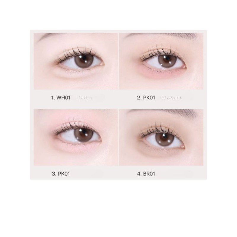 THE SAEM Single Shadow Palette Special Set 4Colors & Case