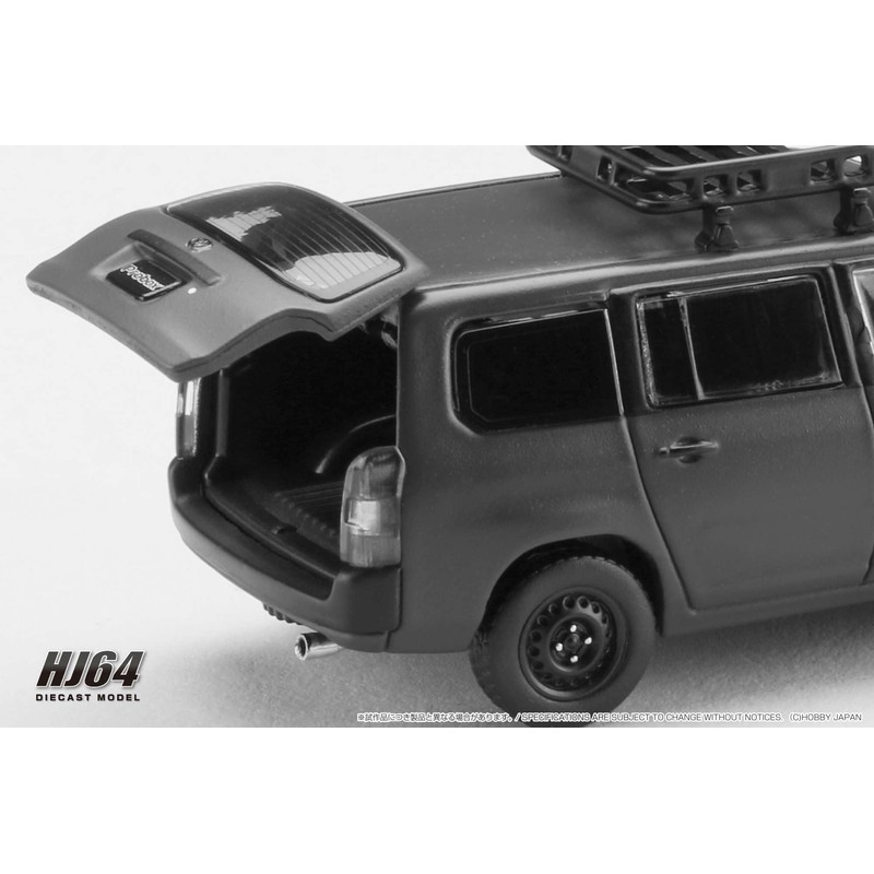 HJ64 1/64 Toyota Pro Box Custom Version Matte Beige Finished