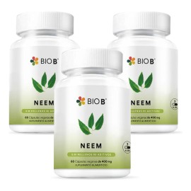 Bio B 3 Pack De 60 Cápsulas Neem