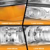 WEELMOTO headlights for 99-02 Chevy Silverado 1500 2500; for 2001-2002