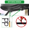 NOKINS Golf Cart Armrest with Cup Holder, No Drilling,Golf Cart