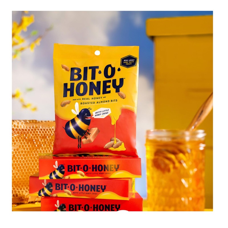 Bit-O-Honey | Nostalgic Taffy Candy Old Time Favorites (2 Bags