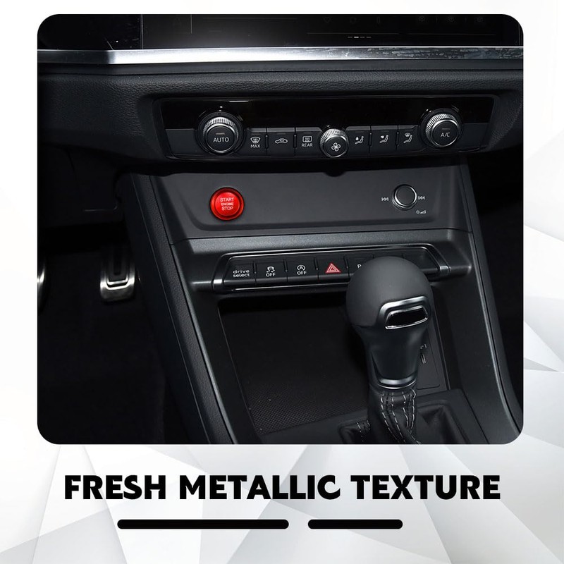 QZTYTY Car Push Start Button Cover, Ignition Switch Button, Engine