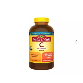 Nature Made Extra Strength Vitamin C 1000 mg, 365 Tablets