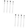 Healeved 8pcs Eyeshadow Brush Set Soft Horse Hair Makeup Tools