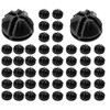 Dailydanny Wire Cube Plastic Connector 50Pcs Wire Grid Cube Organizer