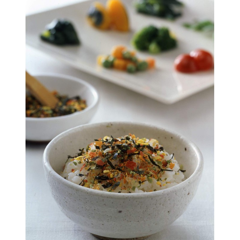 Omoriya Green and Yellow Vegetable Sprinkle Medium Bag, 0.8 oz