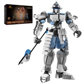 JMBricklayer 70126 Mecha Building Blocks, Mecha Model with Movable Joints, Cool Fighting Toy for Boys and Girls, Model Sets for Teenagers and Adults and Construction Toy (707 T)