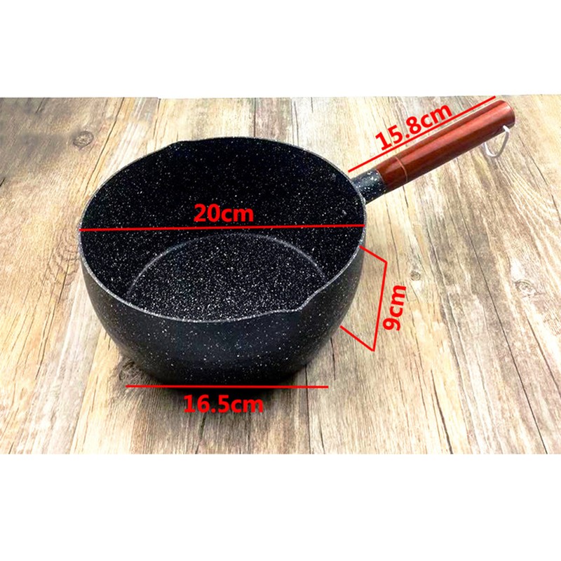 Nonstick Pot Multifunctional Nonstick Saucepan Small Cooking Pot for Noddles
