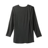 Women’s Open-Back Adaptive Long Sleeve Embellished Top - Black SMA