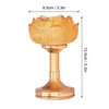 Buddhist Lotus Light Good Stability Elegant Fashion Exquisitely Made Buddhist