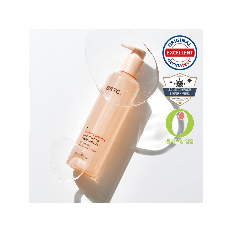 BRTC (현대Hmall)BRTC 안티폴루션 앤 풀메이크업 클렌징 오일 300ml (Hyundai Hmall)