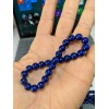 RAYON Lapis Lazuli bead bracelet MEN No Dyes or treatment