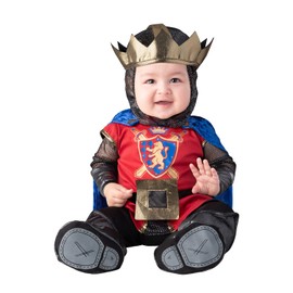 InCharacter Sir Cuddles-A-Lot Infant Costume, X-Small (0-6) Red/Blue