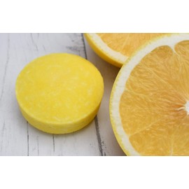 Grapefruit Shampoo Bar by Fizzy Fuzzy for Oily hair Sulphate Paraben Plastic Free Vegan
