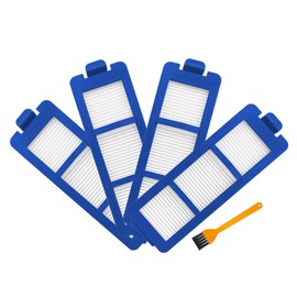 4 Pack Filters Compatible with eufy RoboVac G40, G40 Hybrid, G40+, G40 Hybrid+, G30 SES, G30 Hybrid SES G35, G35+ Robot Vacuum Cleaner Accessories