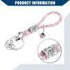 Hihaha Car Keychain/Inner for Car/Durable/Pink 1 Pcs