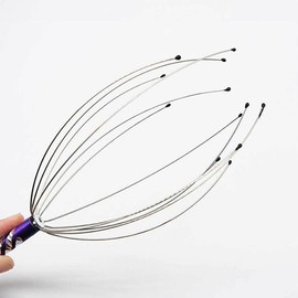 Massager Self-massage Stainless Steel Scalp Handy/Scalp Handy Self-massage Stainless Steel / 마사지기 마사지 셀프 스테인리스 두피 핸디/두피 핸디 셀프 마사지 스텐