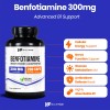 Healthfare Benfotiamina 300mg 200 Cpsulas Pack 2 Vitamina B1 Alta