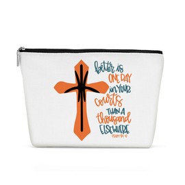 Henhesaha Basketball Gifts Basketball Accessories Stuff Makeup Bag, Basketball Lover Gifts Cosmetic Bag for Women Girls Sport Team Players Teacher Best Friends Birthday Christmas Appreciation Gifts