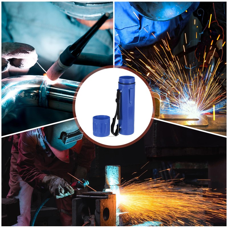 sourcing map Welding Rod Storage Tube, 14 Inch Tungsten Electrode