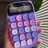 Sugarplum mini purple calculator Plastic