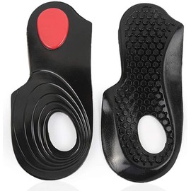 PEDIMEND O/X-Leg Orthopedic Insoles (1PAIR) - Suitable for Correcting O-Legs, Arch Collapse, Splayed Feet, etc. - Foot Care - Leg Orthopedic Insole is Made of a Soft Material (Medium: 6-8.0)