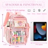 AO ALI VICTORY Large Clear Backpack For Women Men Girls