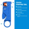 Coaxial Cable Stripping Tool for Wire Prep – Adjustable 4/6/8/9/12mm