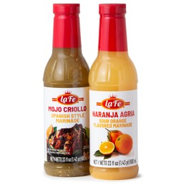 La Fe Mojo Criollo 23oz - 2 Pack - Spanish Marinating Sauce - Mojo Marinade (Variety Pack (2 Bottles))