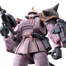 HG 1/144 Zaku Desert Type Pink Panther Unit Color-Coded Plastic Model