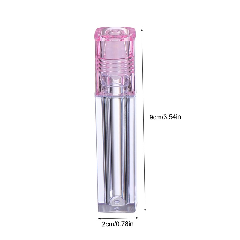 Baluue Mini Roll Lip Oils Travel Cosmetic Container 6.5ml Plastic