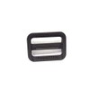 YKK LA25S Plastic Adjuster, Black, 1.0 inch (25 mm) Width, Belt Length Adjustment, Etc, Black