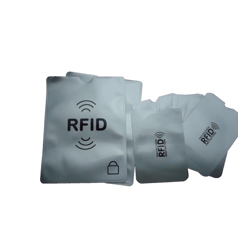 rfid 10- RFID Blocking Sleeves Credit Cards 2 Passports Protector