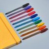Helix Oxford Tri-Grip Ballpoint Pens (x10 Pack Assorted Colours) with