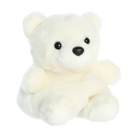 Aurora® Adorable Palm Pals™ Puck Polar Bear™ Stuffed Animal - Pocket-Sized Fun - On-The-Go Play - White 5 Inches