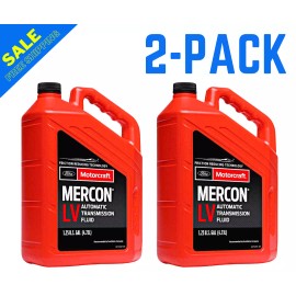 Motorcraft PAIR 5-Quarts Mercon LV Automatic Transmission Fluid (1.25 Gallon)