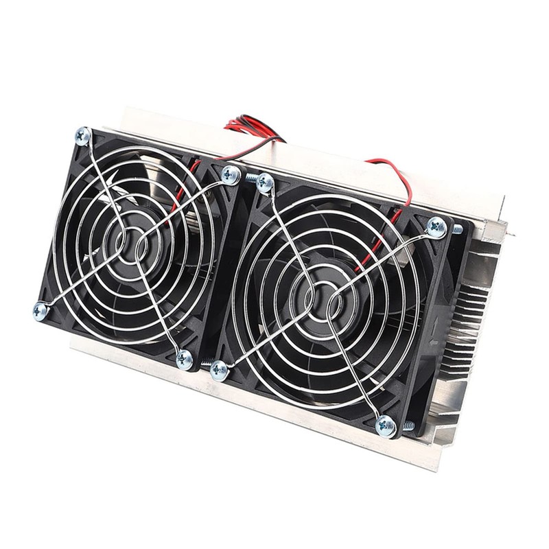 High Efficiency Dual Core Semiconductor Thermoelectric Peltier Cooler for Superior