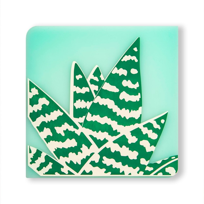 MODERN-TWIST Coasters 100% Food-Grade Silicone, Waterproof and Reusable, Conservatory, Set